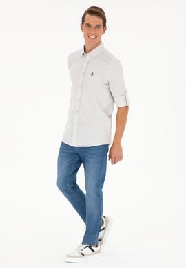 Erkek Krem Uzun Kollu Gömlek - 50288862001