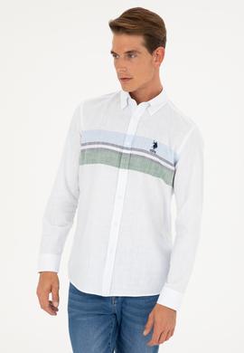 Erkek Yeşil Uzun Kollu Gömlek - 50288671015