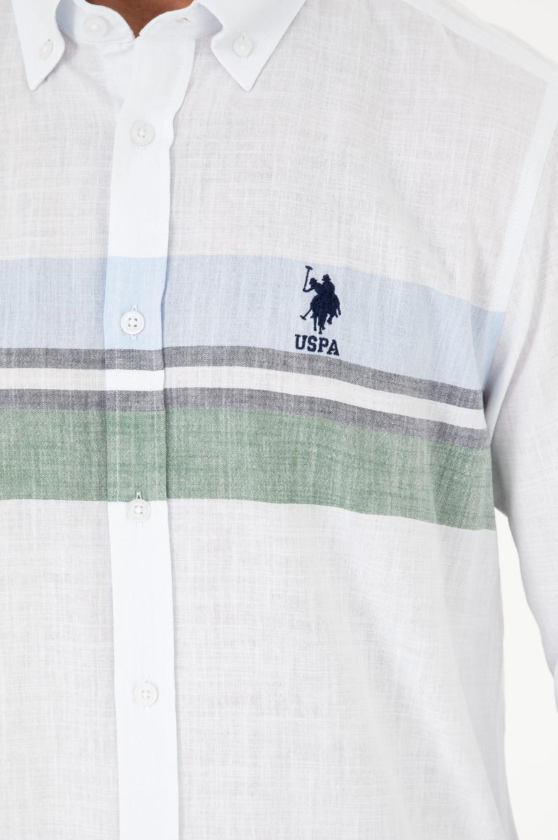 Erkek Yeşil Uzun Kollu Gömlek