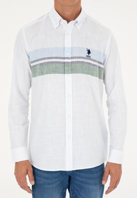 Erkek Yeşil Uzun Kollu Gömlek - 50288671015