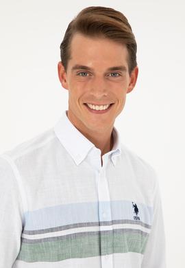 Erkek Yeşil Uzun Kollu Gömlek - 50288671015