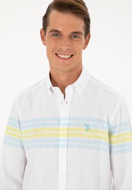 Erkek Mint Uzun Kollu Gömlek - 50288923007