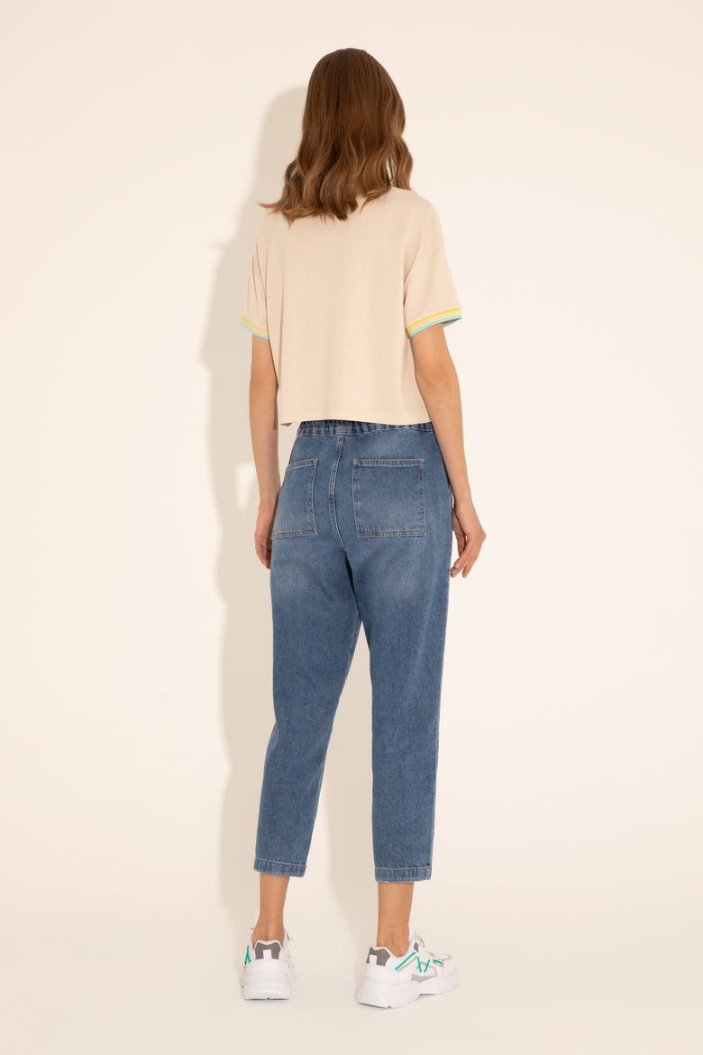 Kadın Açık Mavi Jean Pantolon - 50289471007