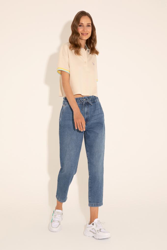 Kadın Açık Mavi Jean Pantolon