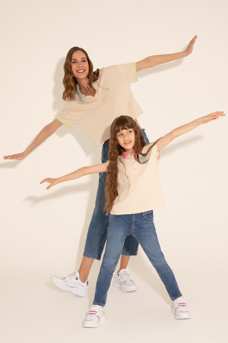 Kadın Açık Mavi Jean Pantolon