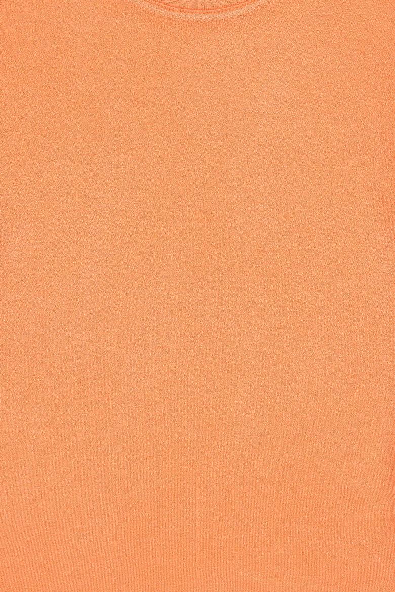 Kız Çocuk Somon Bisiklet Yaka Tişört - 50288075028