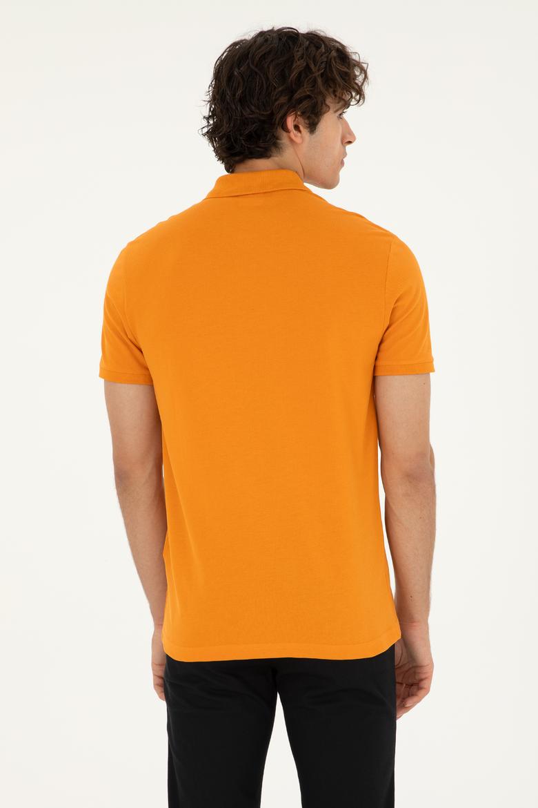 Erkek Kiremit Basic Tişört - 50279573121