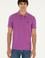 Erkek Mor Basic Tişört