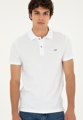 Erkek Beyaz Basic Tişört - 50279610006
