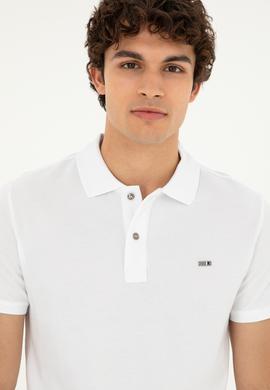 Erkek Beyaz Basic Tişört - 50279610006