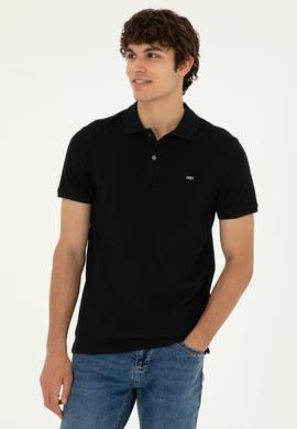 Erkek Siyah Basic Tişört - 50279610026