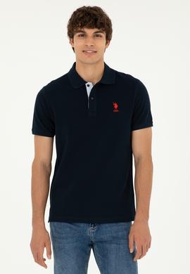 Erkek Koyu Lacivert Basic Tişört - 50279611058