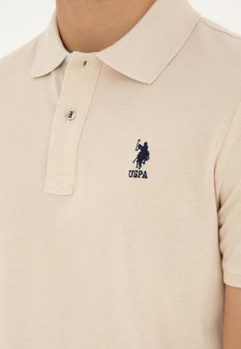 Erkek Regular Fit Polo Yaka Taş Basic Tişört - 50279611273