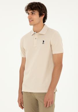 Erkek Regular Fit Polo Yaka Taş Basic Tişört - 50279611273