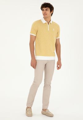 Erkek Ekru Tişört - 50282109011