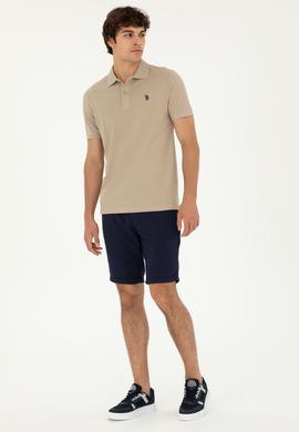 Erkek Lacivert Dokuma Şort - 50289012001