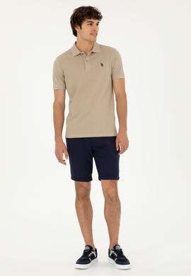 Erkek Lacivert Dokuma Şort - 50289012001