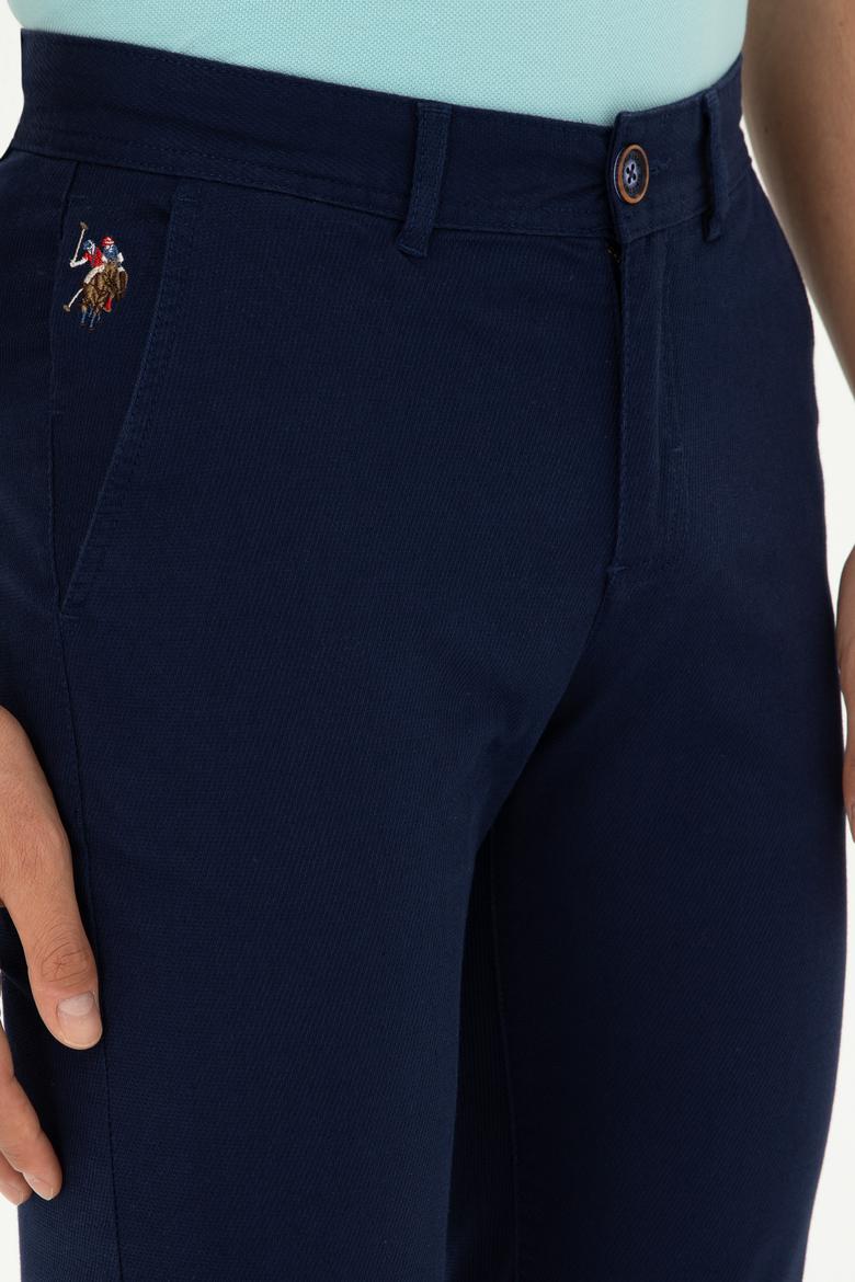 Erkek Lacivert Kanvas / Chino Pantolon - 50286013402