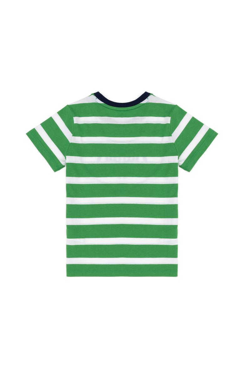 Erkek Çocuk Yeşil Bisiklet Yaka Tişört - 50288052031