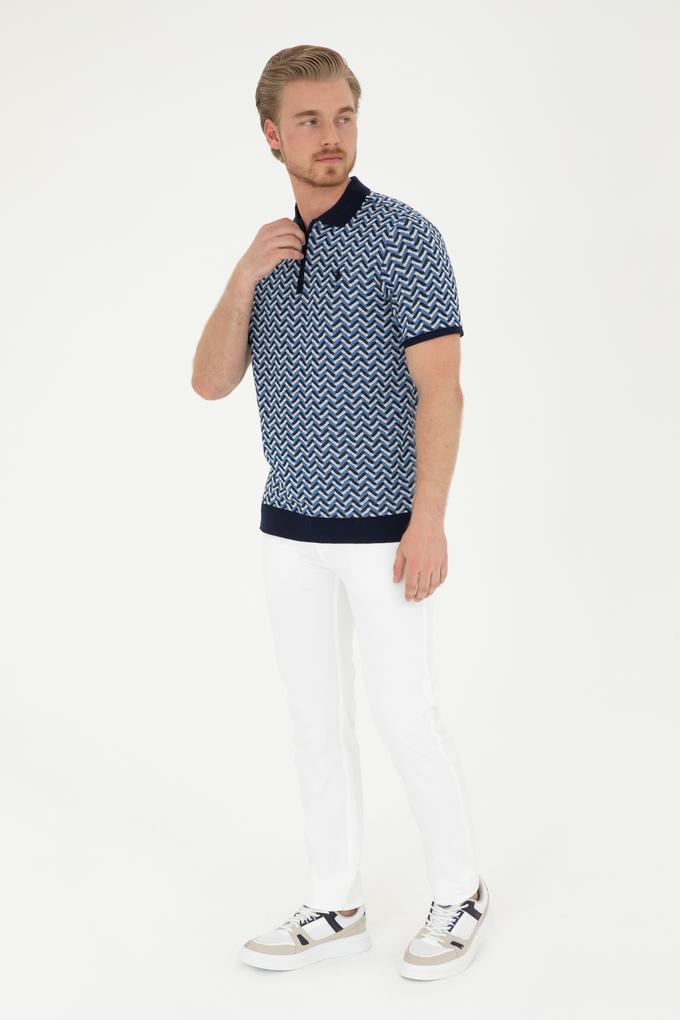 Erkek Beyaz Kanvas Pantolon