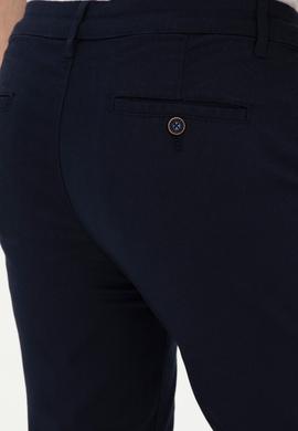 Erkek Lacivert Kanvas Pantolon - 50286012271