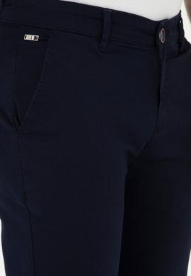 Erkek Lacivert Kanvas Pantolon - 50286012271