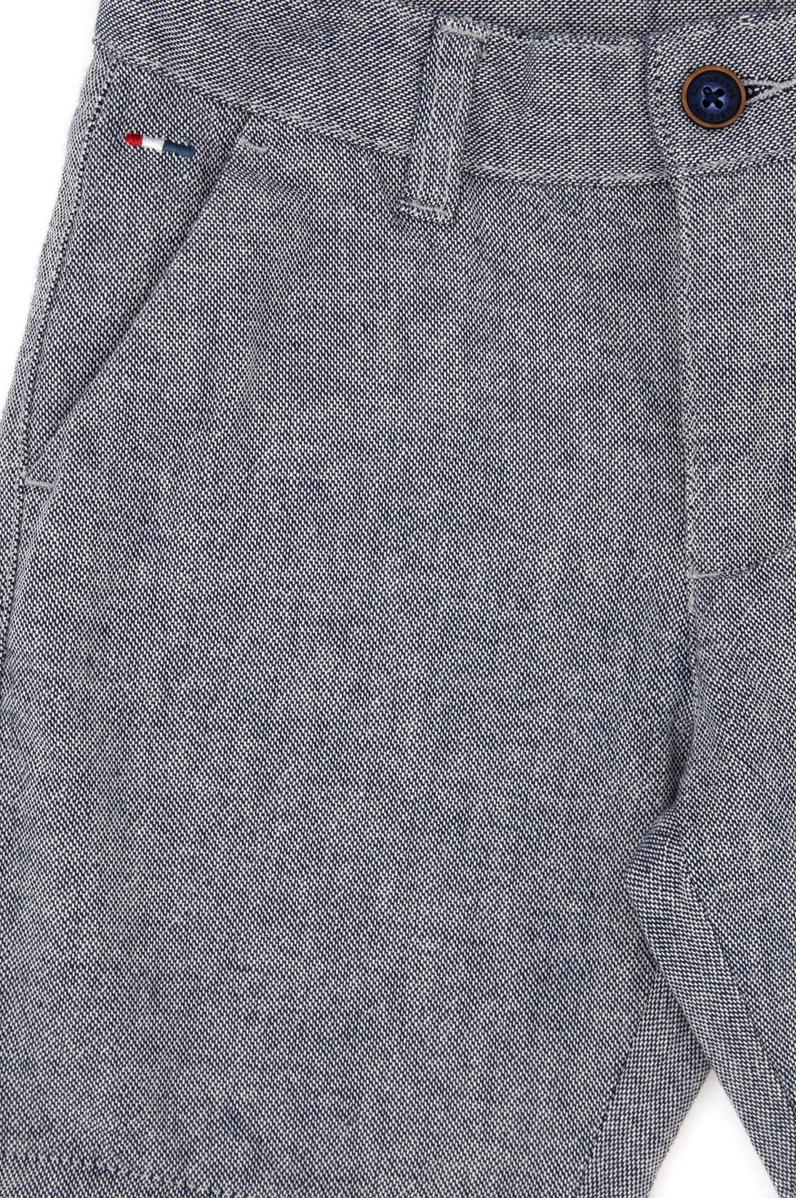 Erkek Çocuk Lacivert Dokuma Şort