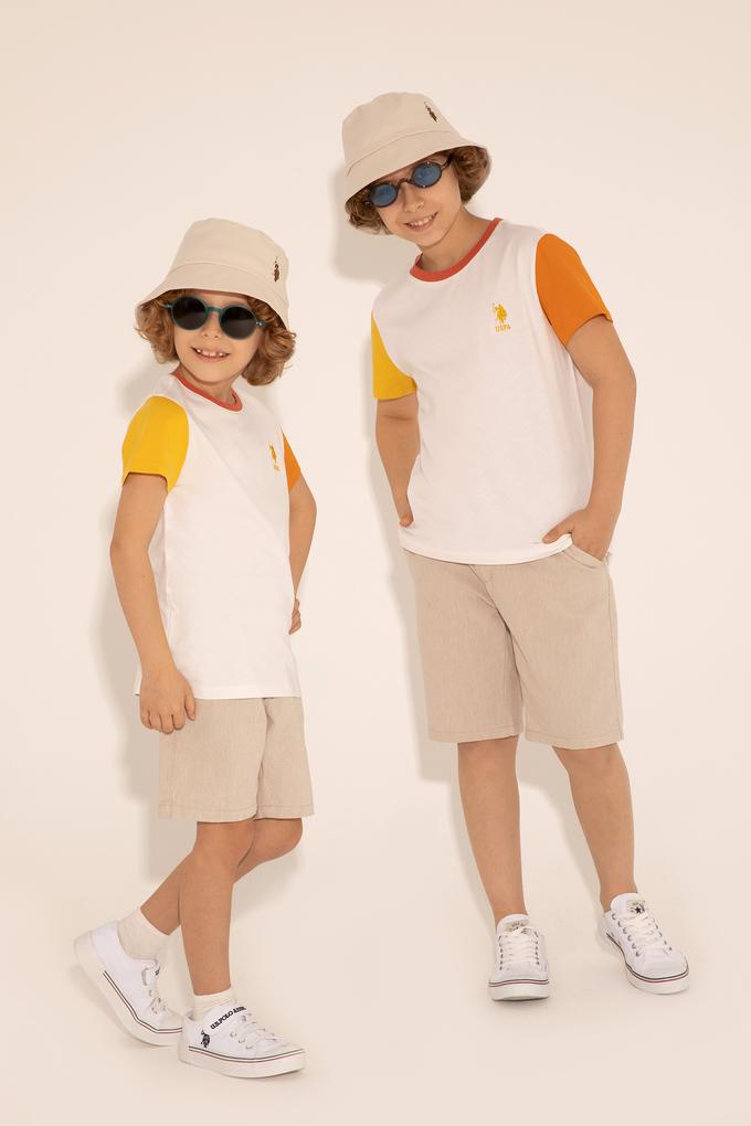 Erkek Çocuk Taş Dokuma Şort