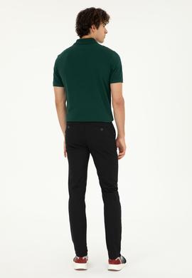 Erkek Siyah Kanvas Pantolon - 50286012313