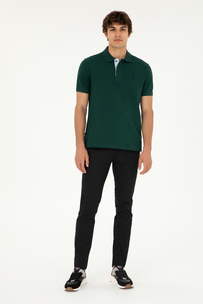 Erkek Siyah Kanvas Pantolon