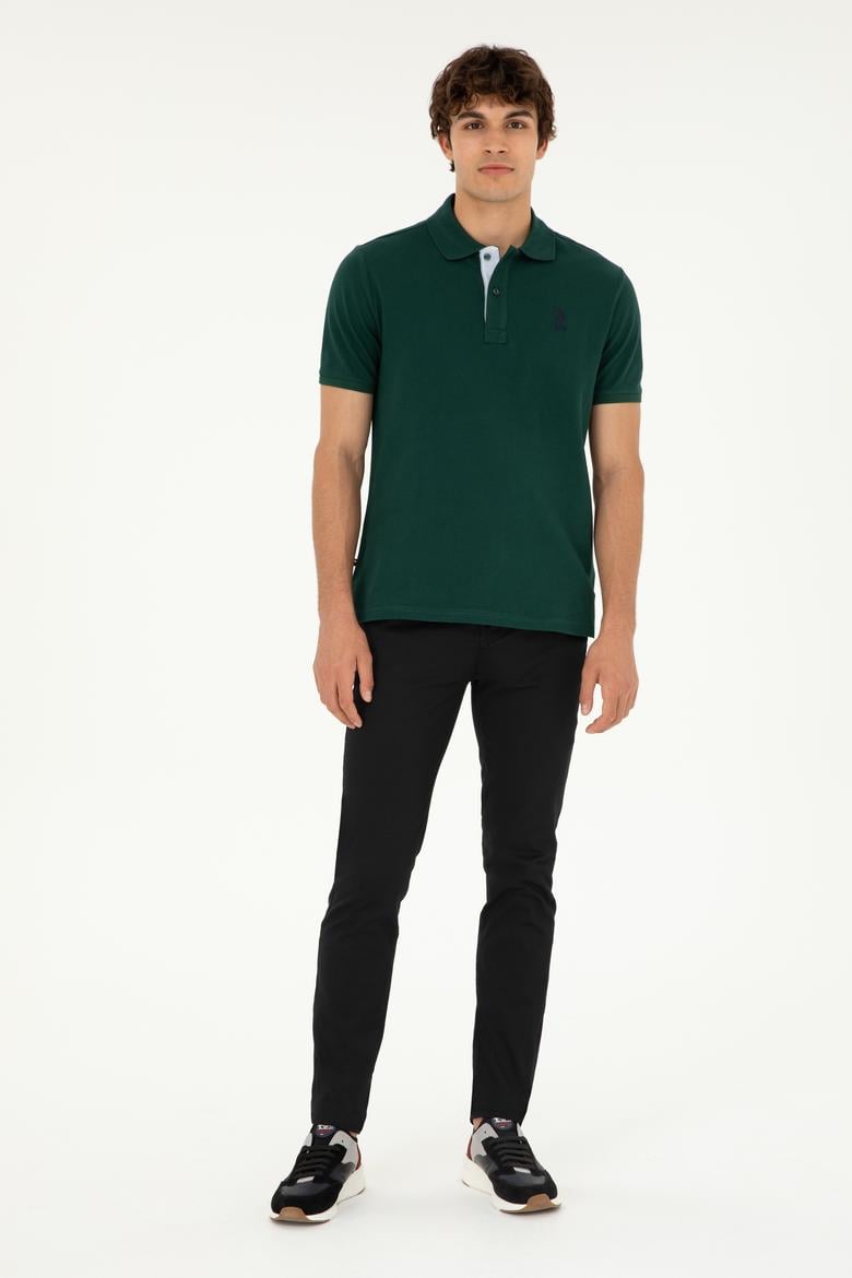 Erkek Siyah Kanvas Pantolon