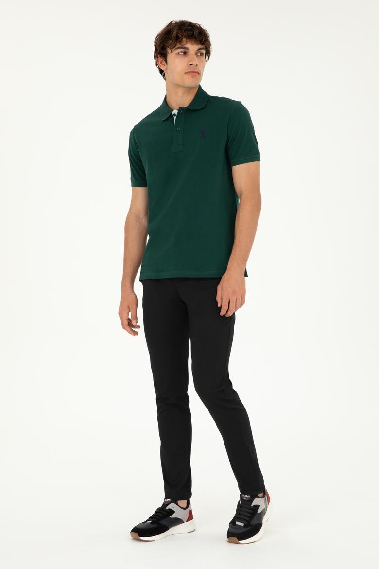 Erkek Siyah Kanvas Pantolon - 50286012313