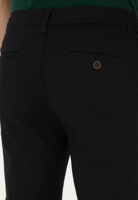 Erkek Siyah Kanvas Pantolon - 50286012313