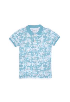 Erkek Çocuk Mint Polo Yaka Tişört - 50281519019