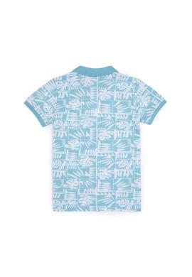 Erkek Çocuk Mint Polo Yaka Tişört - 50281519019