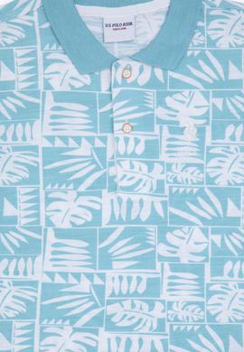 Erkek Çocuk Mint Polo Yaka Tişört - 50281519019