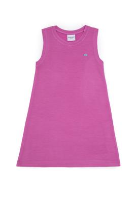 Kız Çocuk Menekşe Kolsuz Örme Elbise - 50283379044