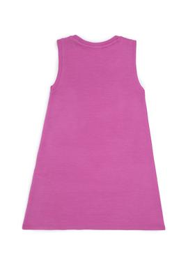 Kız Çocuk Menekşe Kolsuz Örme Elbise - 50283379044