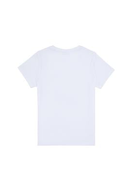 Erkek Çocuk Beyaz Bisiklet Yaka Tişört - 50281489011