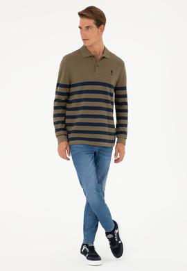 Erkek Haki Sweatshirt - 50270883018