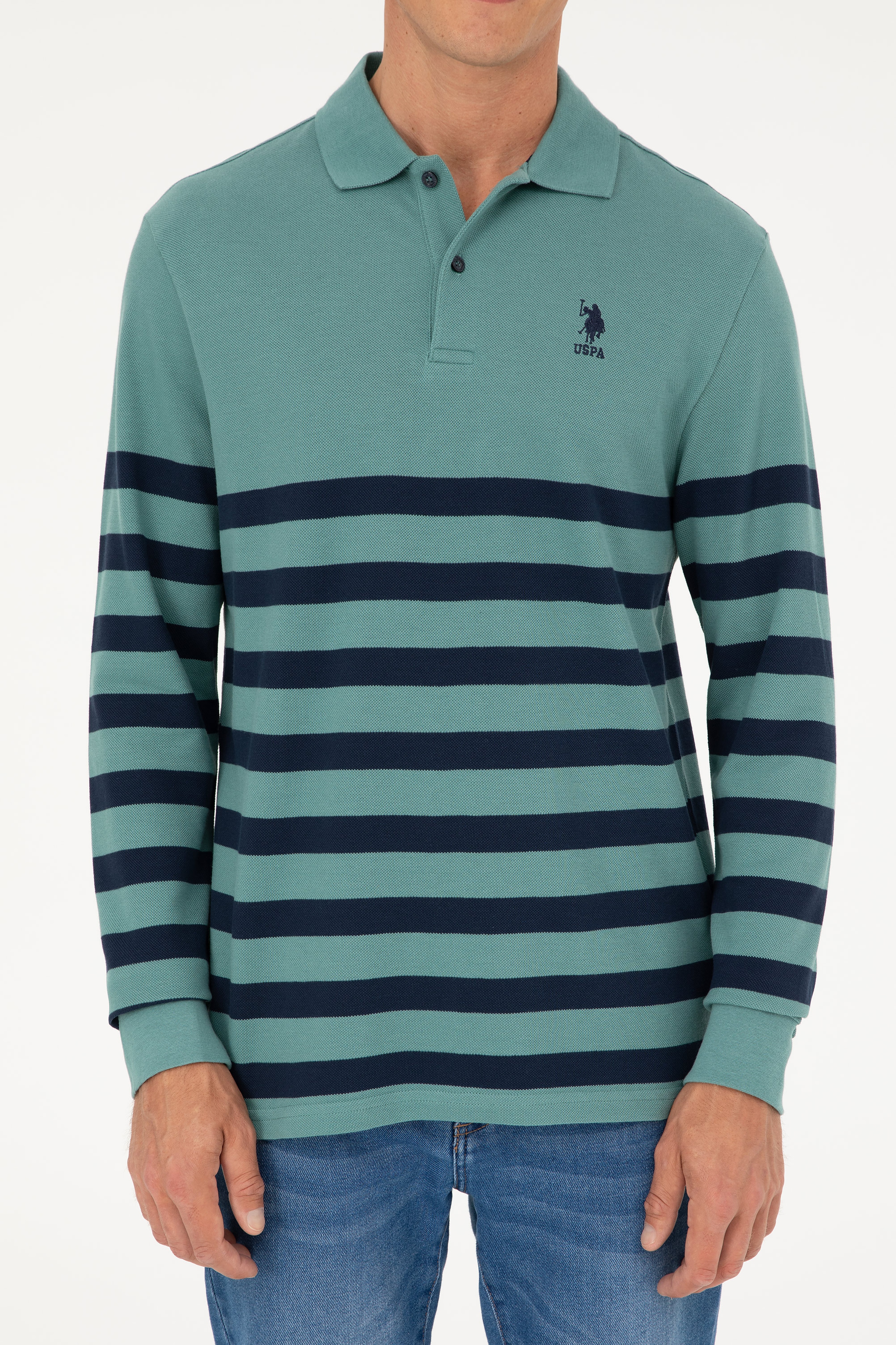 Erkek Mint Sweatshirt - Image 6