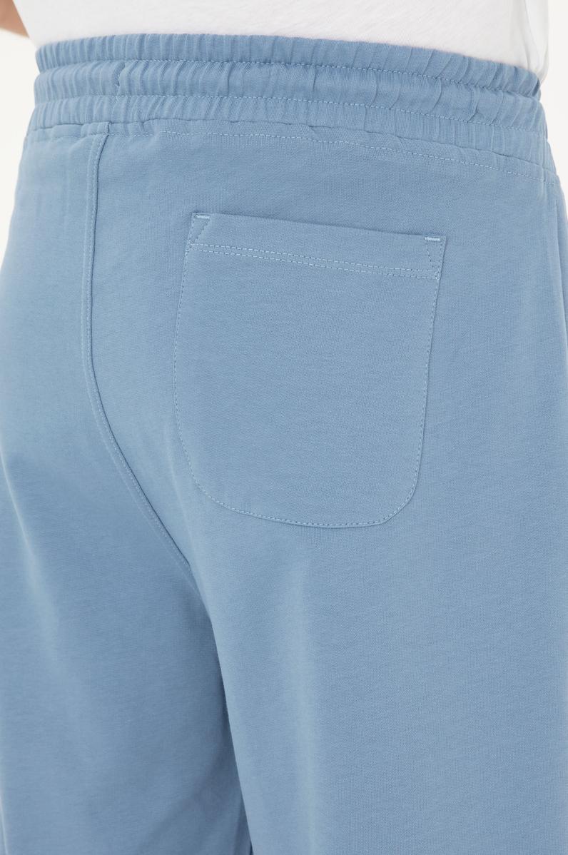 Erkek İndigo Örme Şort