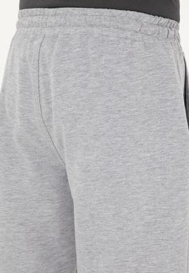 Erkek Gri Melanj Örme Şort - 50289287013