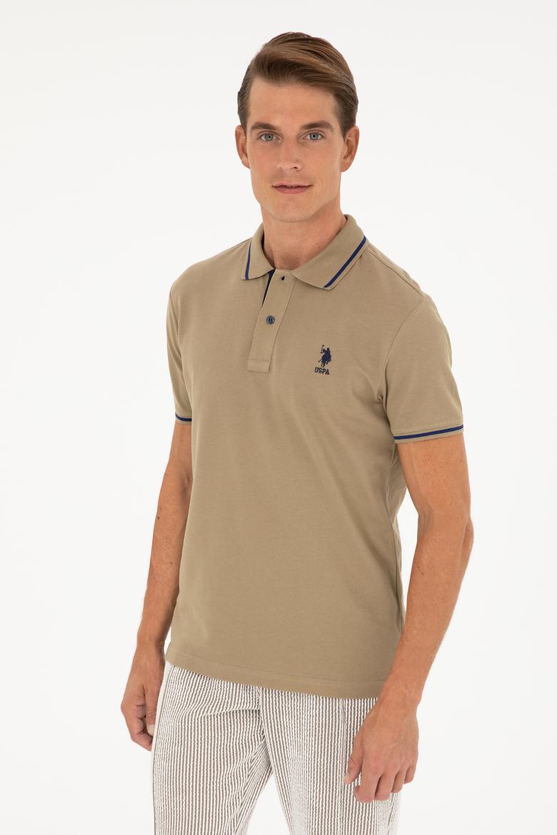 Erkek Haki Basic Tişört