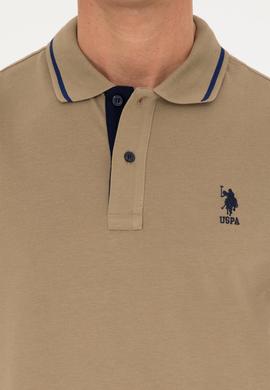 Erkek Haki Basic Tişört - 50284631126