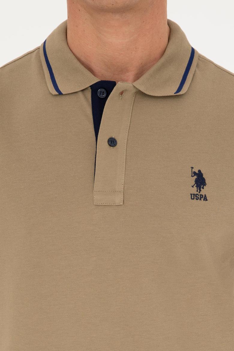 Erkek Haki Basic Tişört - 50284631126