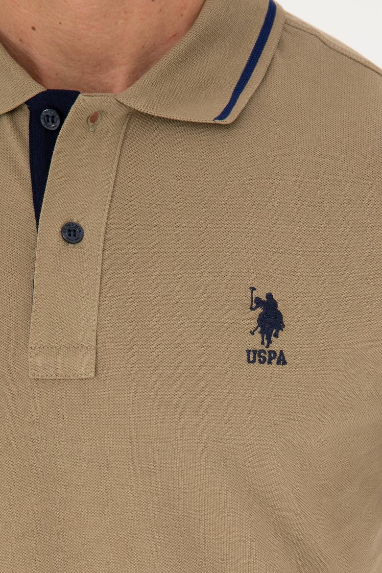 Erkek Haki Basic Tişört - 50284631126