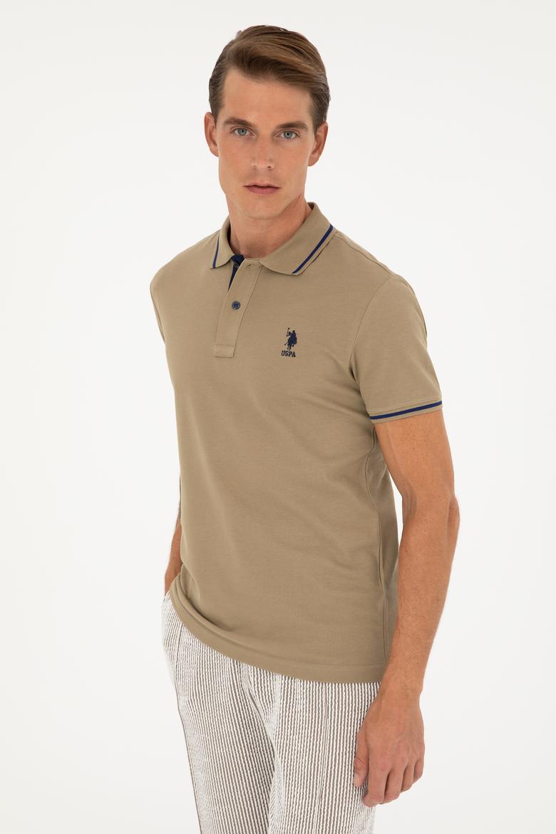 Erkek Haki Basic Tişört - 50284631126