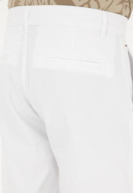 Erkek Beyaz Dokuma Şort - 50289423014