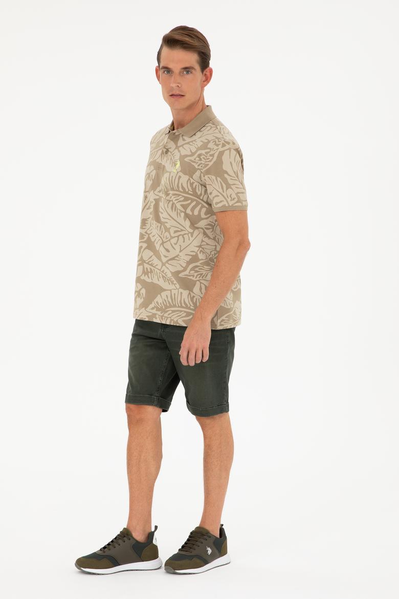 Erkek Haki Jean Şort - 50288960009